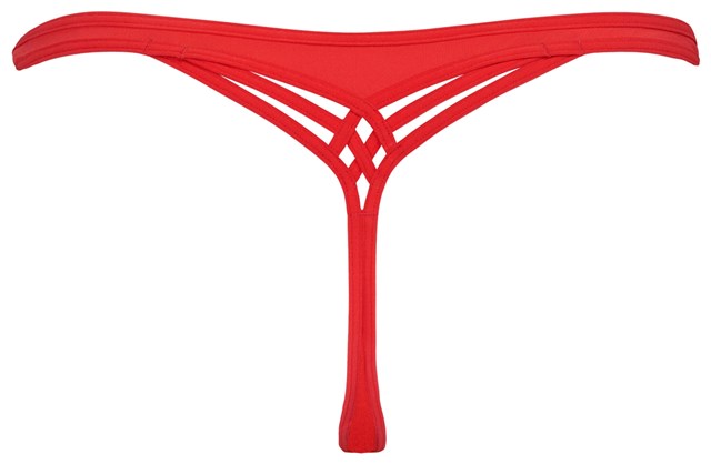 Dame De Paris 2cm Thong - Red