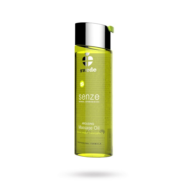 Senze Arousing Massage Oil - Lemon Pepper Eucalyptus